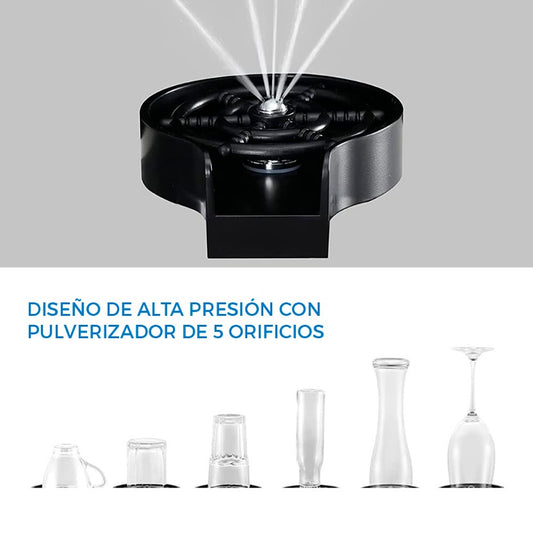 Lava vasos, tazas y copas automático
