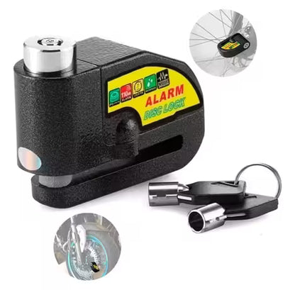 CANDADO ALARMA PARA MOTO Y BICICLETA
