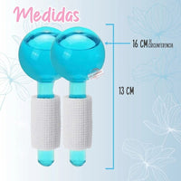 Ice Globes - bolas de cristal para masaje facial