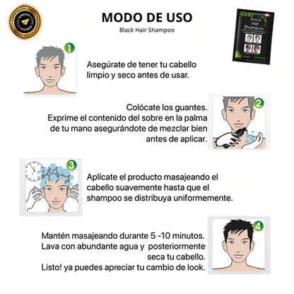 Shampoo Black Hair Pinta Canas®