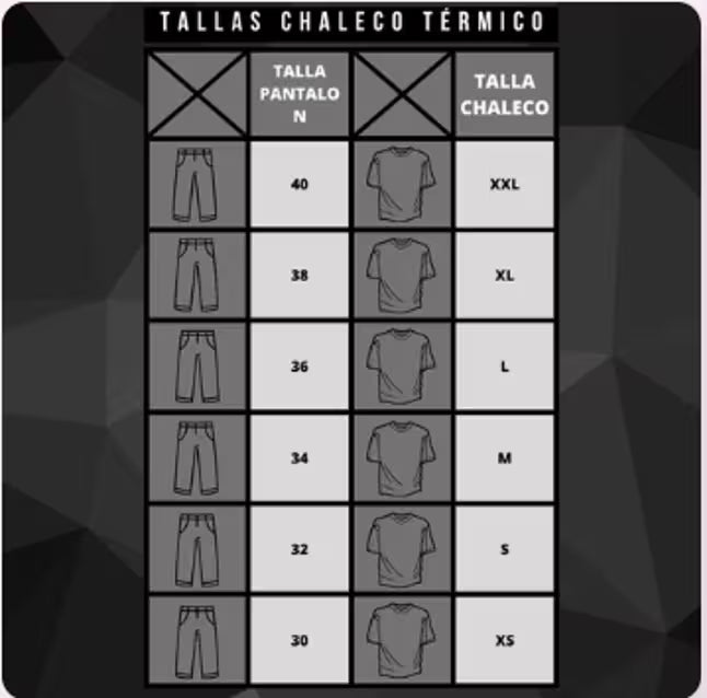 Chaleco reductor interior Osmotex®