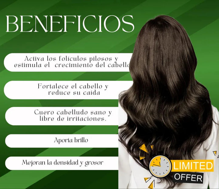 SPRAY CRECIMIENTO PELO Y BARBA OUHOE®