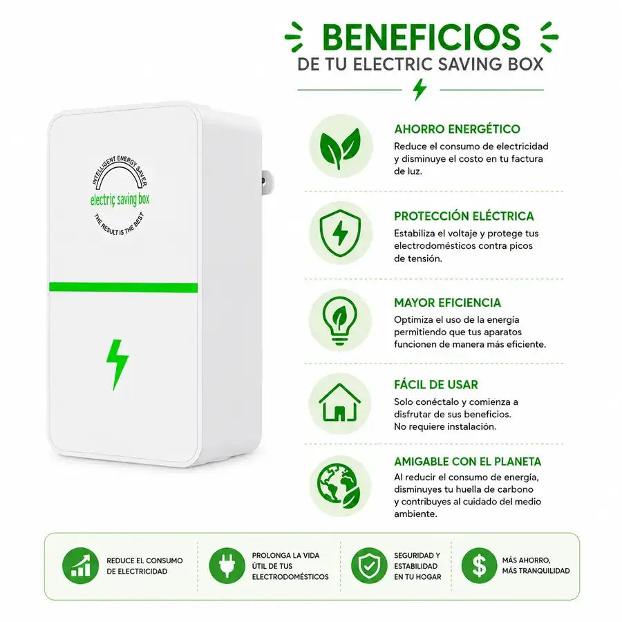 Ahorrador de Energía Inteligente - ⚡ Electric Saving Box