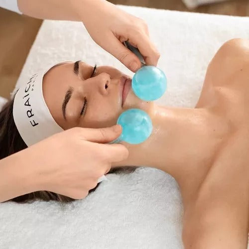 Ice Globes - bolas de cristal para masaje facial